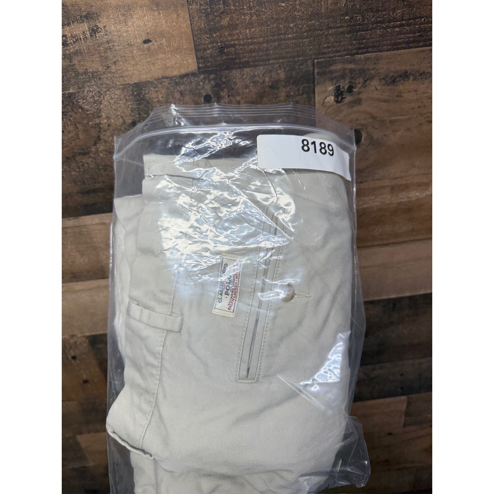 Polo Ralph Lauren Mens Classic Fit Chino Pants‎ Khaki Size 38x30 - Picture 5 of 5